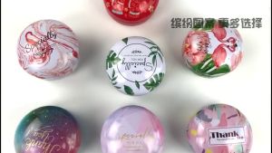 UMI Large Candy Ball Tin Metal Iron Box Wedding Party Birthday Favour Goodies Candies Gift Bekas Kotak Gula Kahwin hadiah