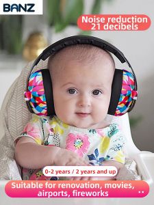 BANZ Noise Cancelling Ear Covers for Babies And Children Air Travel Pressure Relief Ear Protection Earphones Universal for Boys And Girls