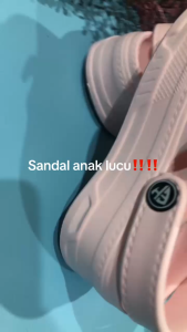 Sandal Balita Baim Let Cute Bunny Lucu Warna Pastel Cantik - CQ16 24/29