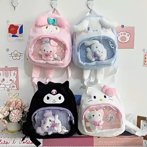 Balo Sanrio Kèm Phụ Kiện