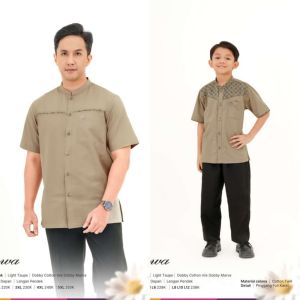NIBRAS SARIMBIT TERBARU | NIBRAS COUPLE KELUARGA | RAYYA SERIES TERBARU | MARWA LIGHT TAUPE ( SARIMBIT 2025 )