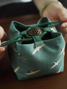 [Goods Pick] Handmade Tangpozi Sets Pure Cotton Cloth Cover Cotton and Thickening Handwarmer Cloth Bag Quilted Handwarmer Sets