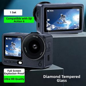 SHISHUOFAN | High-Clarity Impact-Resistant Screen Protector For DJI Action Cameras