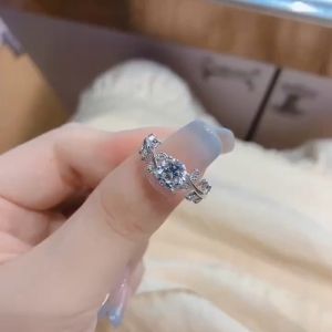 【Kotak Gratis】Artira Jewel Cincin Duri rambut yang bersatu Cincin kawin Pria Wanita Pasangan Titanium Cewek Nikah Adjustable Aksesoris Tunangan Perak