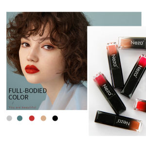 Neza Long Lasting Non Fade Lipstick Waterproof Non stick Cup Plumping Gloss Daily Moisturizing Lip Tint
