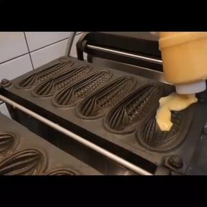 เครื่องทำวาฟเฟิล รูปข้าวโพด 6ชิ้น 📌พร้อมส่ง เตาอบวาฟเฟิล