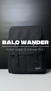 Balo Thời Trang Nam Nữ WANDER Trượt Nước Cao Cấp - BL214