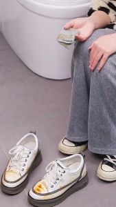 260g ครีมขัดรองเท้าขาว พร้อมฟองน้ำสำหรับขัด ครีมขัดรองเท้าขาว ครีมทำความสะอาดรองเท้า สูตรอ่อนโยน ปลอดภัย ไม่เจ็บมือ ไม่มีกลิ่น แถมฟองน้ำ ใช้งานง่าย