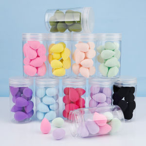 RANCAI | 12pcs Mini Beauty Sponge Egg Water Drop Small Makeup Egg Powder Puff Dry Wet Combined Cosmetic Tools With Storage Box