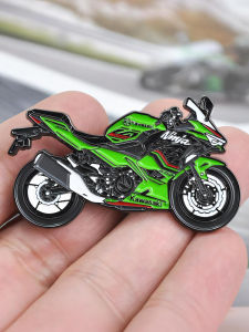 Ninja400 Motorcycle Badge Pin Customizable Fashion Accessory for Men And Women Ideal Gift Contemporary Alloy Clasp Style