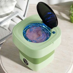Mesin Cuci Mini Lipat Portable 8L Mini Cleaning Machine Portable Laundry Bucket