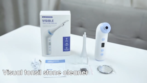 【SG Stock】Visible Tonsil Stone Remover HD Camera Electric Vacuum Tonsil Cleaner Anti Bad Breath Tool