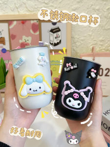 Cốc Rửa Mặt Bằng Thép Không Gỉ Hoạt Hình Dễ Thương Cốc Đựng Kem Đánh Răng Cho Trẻ Em Cốc Đựng Nước Súc Miệng Cho Bé Gái Kiểu Dáng Dễ Thương