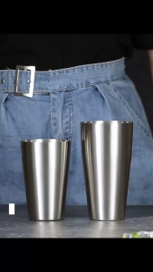 Shaker Inox 1 Mảnh( Không Kèm Ly Thủy Tinh)