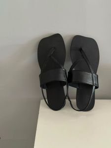 Apple Toe One-strap Womens Flat Casual Summer Sandals