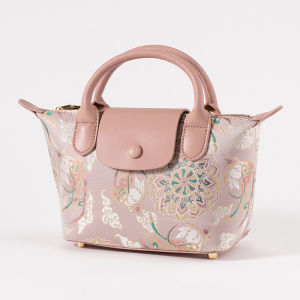 Shanghai Story 2025 New Style Song Jin Leather Handbag Tote Bag Chinese National Style Gift for Elders Crossbody Handbag