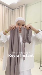 YEPPUSHOP - Keyra Pashmina | Pashmina Oval Non Instant dan Instant Plus Inner Tieback Berbahan Rayon