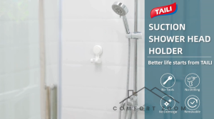 TAILI Shower Head Holder Suction Cup Handheld Shower Head Bracket
