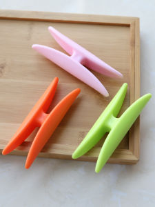 เครื่องช่วยจับถุงพลาสติกแบบพกพา หนาขึ้น อุปกรณ์จับถุงผ้าใบทรงแบบมีด้ามจับสำหรับใช้ในครัวเรือน