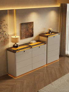 Italian Minimalist Luxurious Living Storage Cabinet