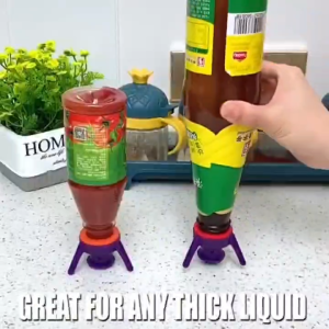 **2025 NEW** 3 Pcs/set Bottle Emptying Cap Kit Lotion Shampoo Ketchup Bottle Cap - Bottle Upside Down to Get Every Drop Out of Hand Soap and Kitchen Condiments 3 Keping/set Kit Pengosongan Botol Losyen Syampu Penutup Botol Sos tomato 倒立式瓶盖