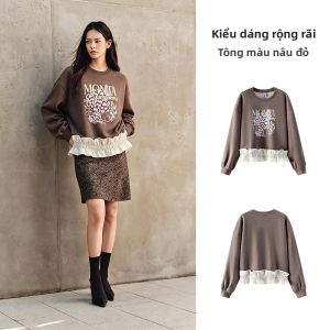 Semir | Áo Hoodie Nữ Cổ Trụ Dài