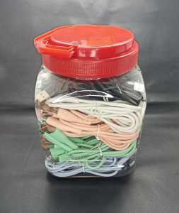 Kabel charge hp cepat penuh Authentic Warna Macaron Usb Micro V8