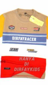 Dirfay Kids Pakaian Anak Rancing Premium Usia 1-12 Tahun