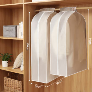 Happy Fish Coat down Jacket Dustproof Bag Clothing Clothes Dust Cover Wardrobe Garment Suit Bag For Home Hanging Storage Bag