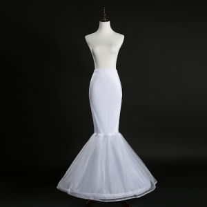 New Arrival White Mermaid Petticoat Underskirt Mariage Lolita Dress Bride boutique Petticoats Wedding Accessories