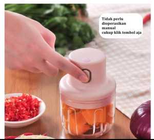 Blender Portabel Elektrik Tanpa Kabel / Mini Chopper