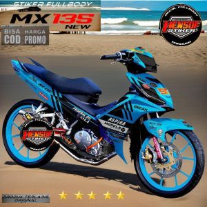⭐⭐⭐⭐⭐COD...!!! Decal Mx 135 New Stiker Fullbody //Mx New Variasi Gresini Keren