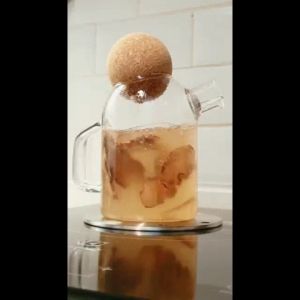 Teko Kaca Tahan Panas & Dingin: Kettle Glass Yeri Tutup