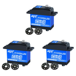 SPT 5325LV-360 25KG Metal Gear Digital Servo 360° Low Voltage Core Motor for 1/10 RC Crawler Car Boat TRX4 SCX10 WPL MN Part