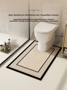 YINSHANG | Silica Mud Waterproof Anti-slip Bathroom Mat
