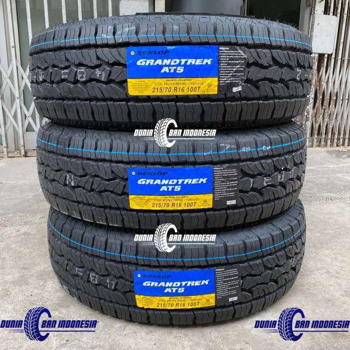 Ban Mobil Dunlop GRANDTREK AT5 215/70 R16 INNOVA REBORN FORD KIA HARRIER  Lazada Indonesia
