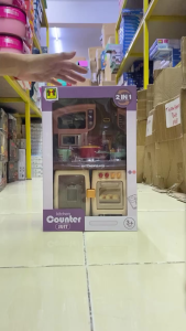 Mainan Anak KITCHEN COUNTER SUIT Mainan Alat Masak Masakan Anak Kecil