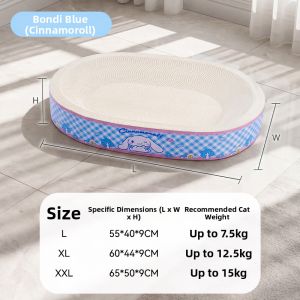 hipidog | Durable Non-Shedding Scratching Pad and Bed Jumbo