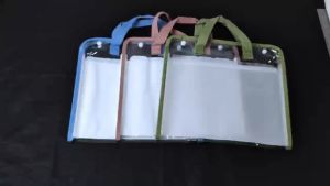 13 Layer Long Expanding File Folder Transparent Paper Organizers Large Capacity PVC Material School Supplies