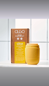 Olgo Citrus Shampoo Wash Stick Starter Kit All in One Vegan Bergamot Body Wash for Travel Camping Swimming