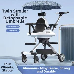 LIWAN | Dual-seating Portable Foldable Stroller