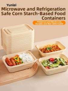 Yunlei | Eco-friendly Corn Starch Based Food Containers Bento Boxes