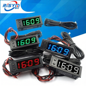 Risym | Multi-functional Embedded Clock Module Time + Dual Temperature + Voltage