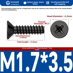 GUWANJI | Nickle-plated Cross-recessed Screw
