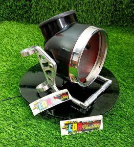 Batok CD Full Pangkon Lampu Depan Plat Besi Press 5.75inch / Set Pangkon Lampu Depan