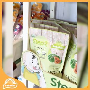 Bebekim Step 2 คละรส 3 ห่อ ขนมข้าวพองออร์แกนิค เหมาะสำหรับเสริมพัฒนาการ และการฝึก Finger Food อายุ 8 เดือนขึ้นไป