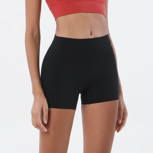 Seamless Peach Shaped Yoga Running Shorts