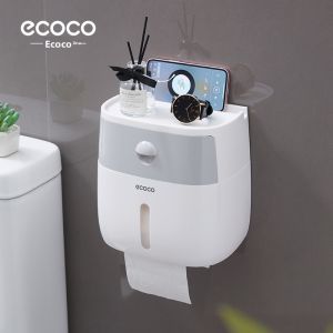 ecoco | Wall-mounted Waterproof Paper Towel Holder