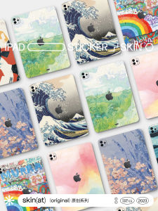 SkinAT Creative Back Film for Apple Tablet Protection Sticker Compatible with New iPad Air 13 Inch Screen Size Digital Accessory