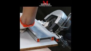 45 Degree Marble cutter Guide Rail Tile Chamfering Plate / chamfer frame miter saw 45 degree cutting machine support mount ceramic tile cutter seat